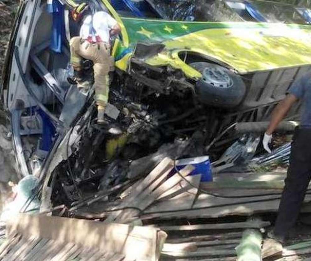 При сходе автобуса с трассы в Доминикане пострадали 35 человек