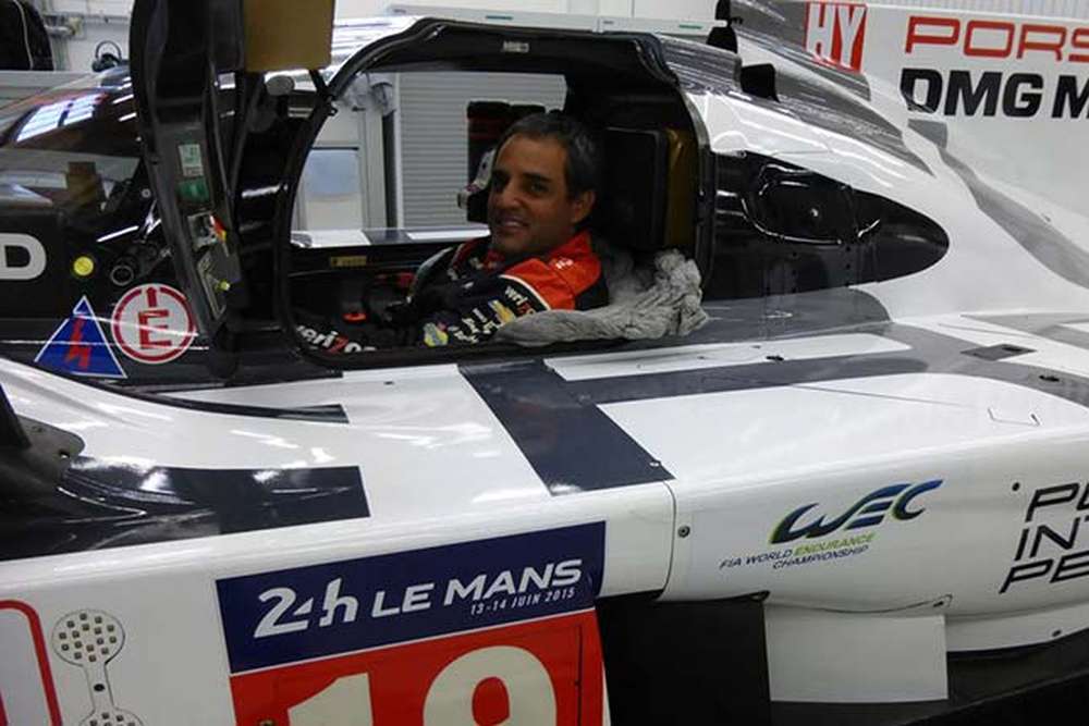 Монтойя прошёл примерку сиденья в Porsche 919 Hybrid