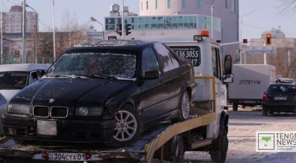 120 ДТП произошло в Астане за первый день гололеда