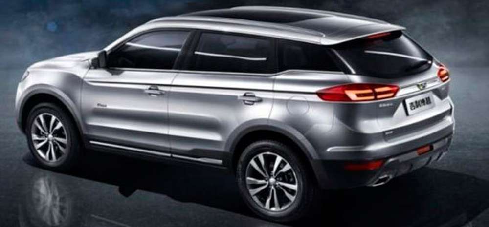 Новый кроссовер Geely рассекретили до премьеры