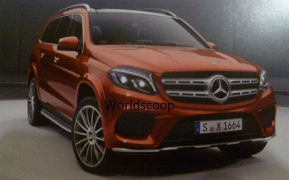 Mercedes-AMG GLS 63 рассекретили до премьеры