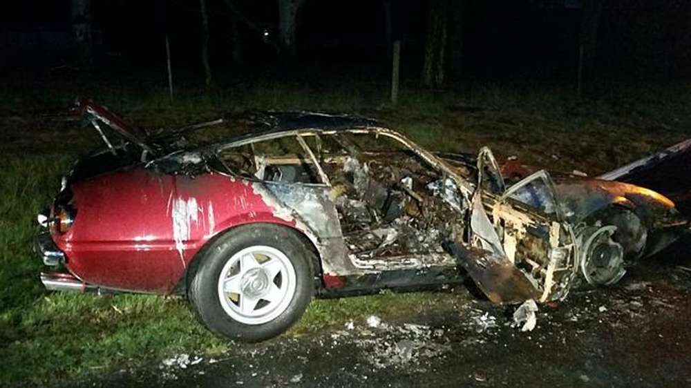 Угонщики сожгли похищенные у реставратора спорткары Ferrari