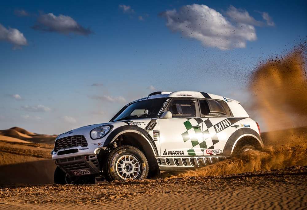 на старт выйдут 12 MINI ALL4 Racing