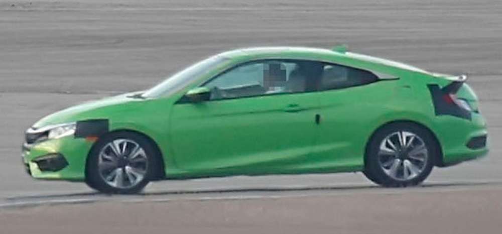 Honda вывела на завершающие тесты новое поколение купе Civic