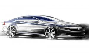 Volkswagen частично рассекретил новый Passat