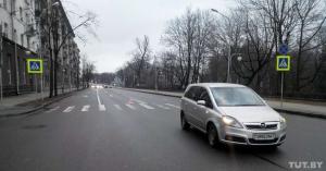 В Минске водитель Opel сбил на переходе женщину 