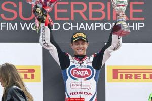 WSBK: Гонку в Великобритании выиграл голландец