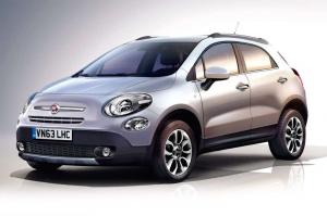 Кроссовер Fiat 500X засняли без камуфляжа