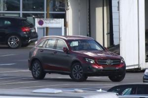 Шпионские снимки Mercedes-Benz GLC-Class 2016 года 