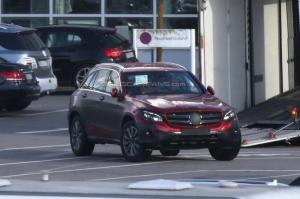 Шпионские снимки Mercedes-Benz GLC-Class 2016 года 