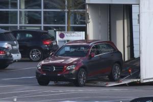 Шпионские снимки Mercedes-Benz GLC-Class 2016 года 