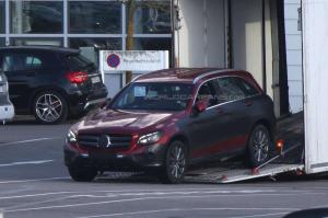 Шпионские снимки Mercedes-Benz GLC-Class 2016 года 