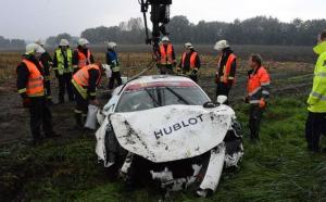 В Германии разбился суперкар Ferrari 458 Italia