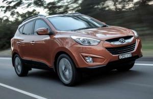 Hyundai тестирует новое поколение ix35 в Альпах