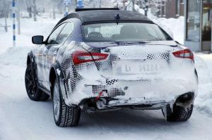 Шпионские снимки Maserati Levante 2016 года 
