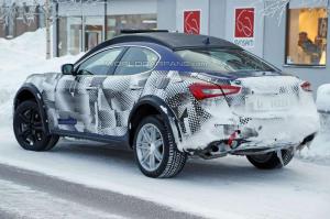 Шпионские снимки Maserati Levante 2016 года 