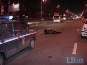 В Киеве автомобиль насмерть сбил инвалида 