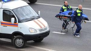 В Белгороде женщина выпала из автомобиля, после чего он протаранил пять машин