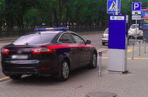 В Москве автомобиль Следственного комитета сбил пешехода