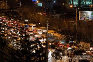 Москве совсем скоро грозят предновогодние пробки