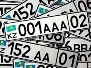 В Астане с начала года у автовладельцев изъяли более 600 госномеров