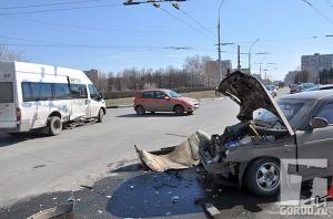 Пассажир маршрутки оказался в больнице 