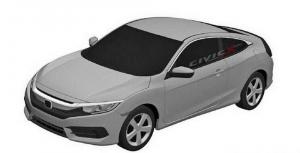 Патентные снимки Honda Civic 