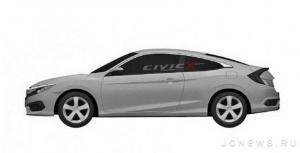 Патентные снимки Honda Civic 