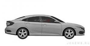 Патентные снимки Honda Civic 