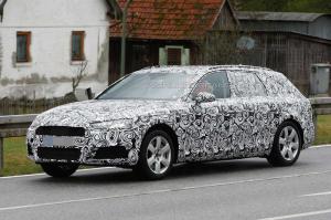 Шпионские снимки Audi A4 Avant 2016 года 