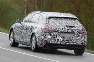 Шпионские снимки Audi A4 Avant 2016 года 