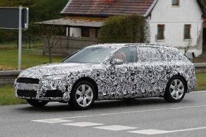 Шпионские снимки Audi A4 Avant 2016 года 