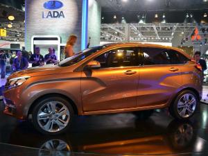 Первый экземпляр Lada XRAY