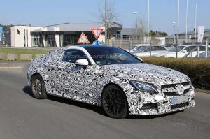 Шпионские снимки Mercedes-Benz C63 AMG Coupe 2016 года 