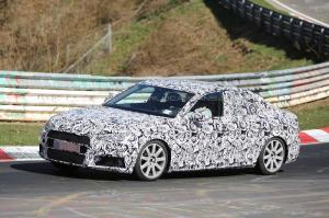 Шпионские снимки Audi S4 2016 года 
