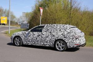 Шпионские снимки Audi S4 2016 года 