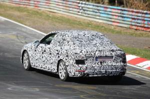 Шпионские снимки Audi S4 2016 года 
