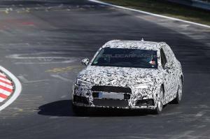 Шпионские снимки Audi S4 2016 года 