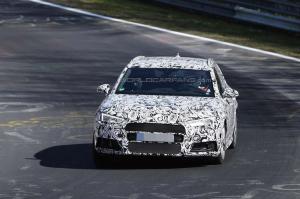 Шпионские снимки Audi S4 2016 года 