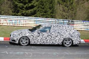 Шпионские снимки Audi S4 2016 года 