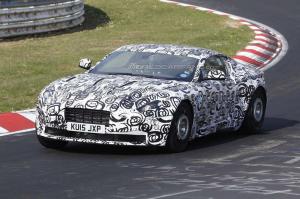 Шпионские снимки Aston Martin DB11 2017 года 