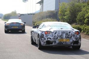 Шпионские снимки Aston Martin DB11 2017 года 