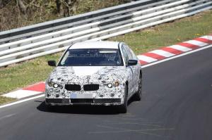 Шпионские снимки BMW 5-Series 2017 года 