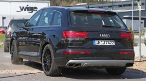 Шпионские снимки Audi Q7 2017 года 