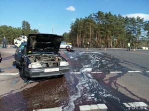 В Гомеле Renault не уступил мотоциклу: погибли два человека