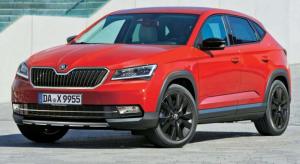 Появились первые фотографии кроссовера Snowman Skoda