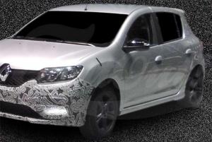 Renault Sandero RS рассекретили до премьеры