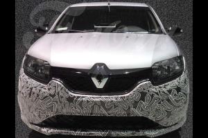 Шпионские снимки Renault Sandero RS 2016 года 