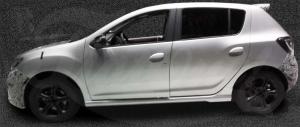 Шпионские снимки Renault Sandero RS 2016 года 