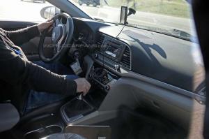 Шпионские снимки Hyundai Elantra 2016 года 